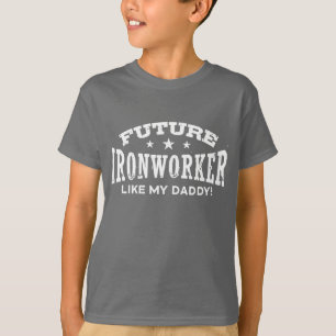 Framtida ironarbetare som min pappa t-shirt