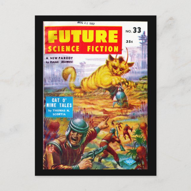 Framtida juni 1957_Pulp Art Vykort (Framsida)