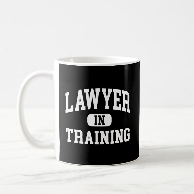 Framtida jurist vid Lag-Studenten vid utbildningss Kaffemugg (Vänster)