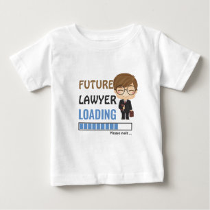 Framtida juristladdning Småbarn First Birthday B T Shirt