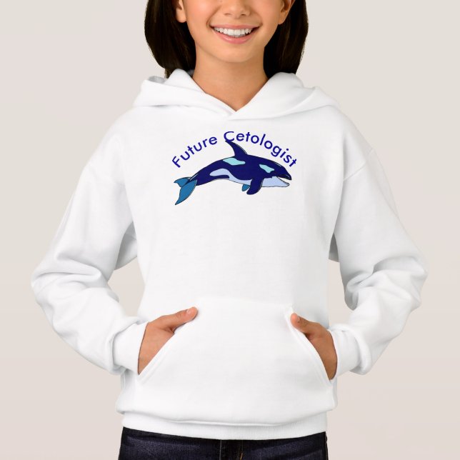 Framtida ketolog Killer Whale T Shirt (Framsida)