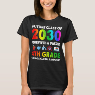 Framtida klass för 2030 fjärde Klass-Back to schoo T Shirt