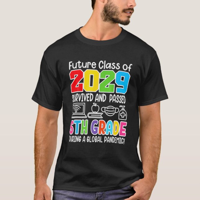 Framtida klass i 2029 i Studenten I, 5 T Shirt (Framsida)