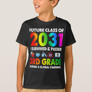 Framtida klass i det tredje Klass-Back to school-t T Shirt