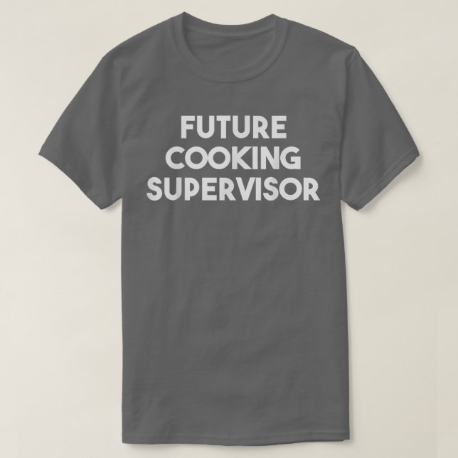 Framtida kokning t shirt (Design framsida)