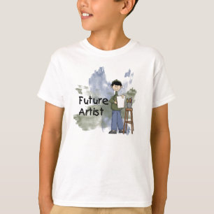 Framtida konstnärpojkeT-tröja Tee Shirt