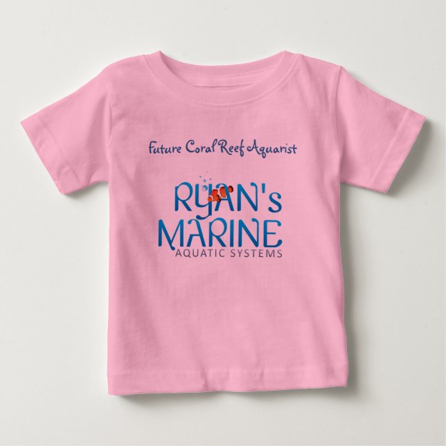 Framtida korallrev Aquarist Tee (Framsida)