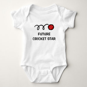 Framtida kricketspelare Cute baby-kläder T Shirt