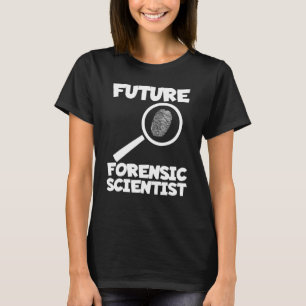 Framtida kriminalteknisk forskarundersökning Krimi T Shirt