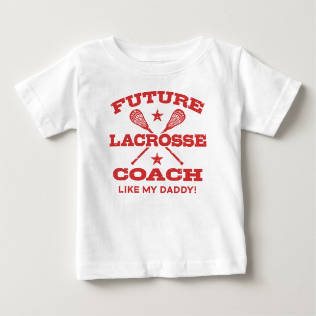 Framtida Lacrosse Coach som min pappa Tröja (Framsida)