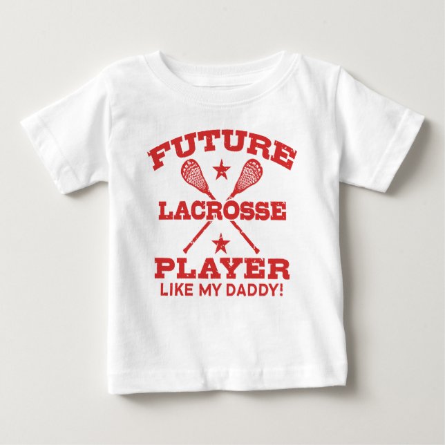 Framtida Lacrosse Player T-shirt (Framsida)