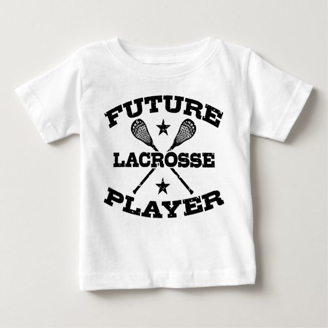 Framtida Lacrosse Player Tee Shirt (Framsida)
