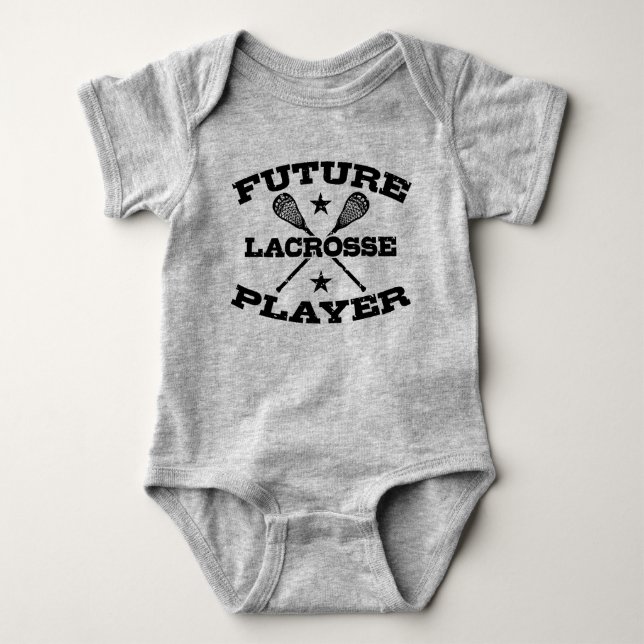 Framtida Lacrosse Player Tee Shirt (Framsida)