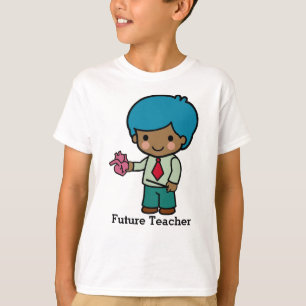 Framtida lärare med hjärta t shirt