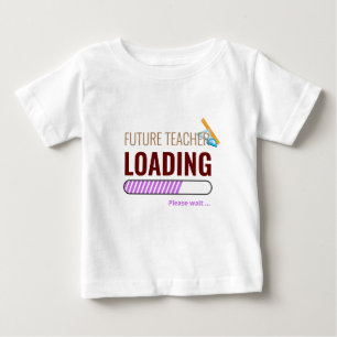 Framtida lärare som laddar modern Personlig Unisex T Shirt