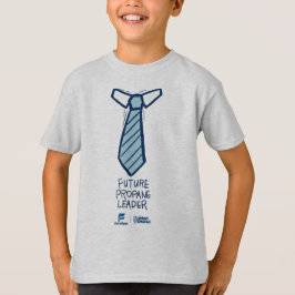 Framtida Leader Tie Boys T-shirt - Grått