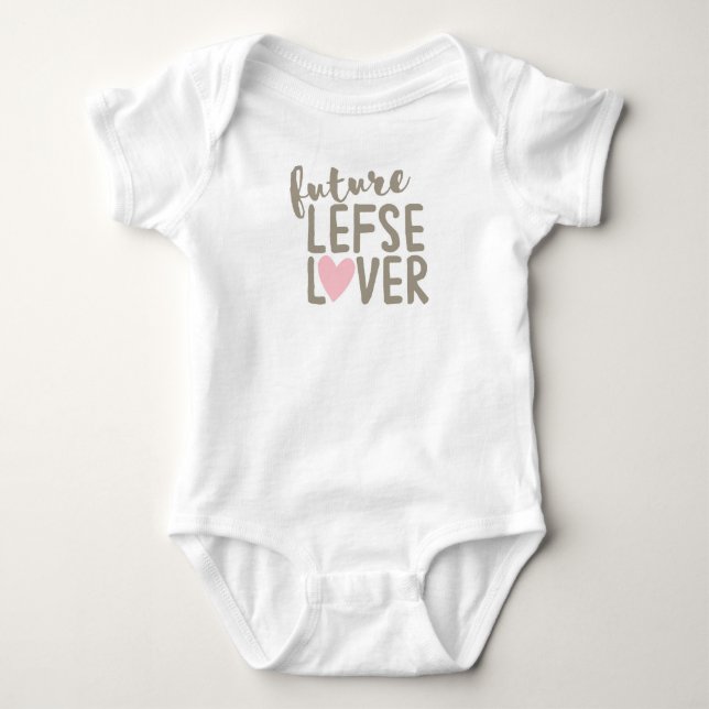 Framtida Lefse älskare T-shirt (Framsida)