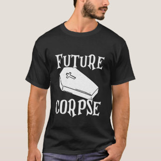 Framtida Lik Halloween Kista Kors Skräckig Säsong T Shirt