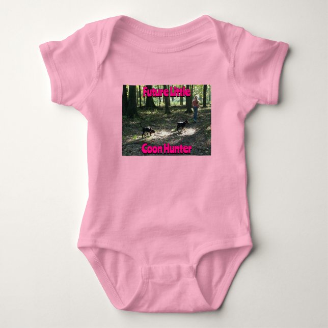 Framtida lille Coon Hunter T Shirt (Framsida)