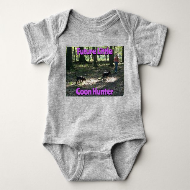 Framtida lille Coon Hunter T Shirt (Framsida)