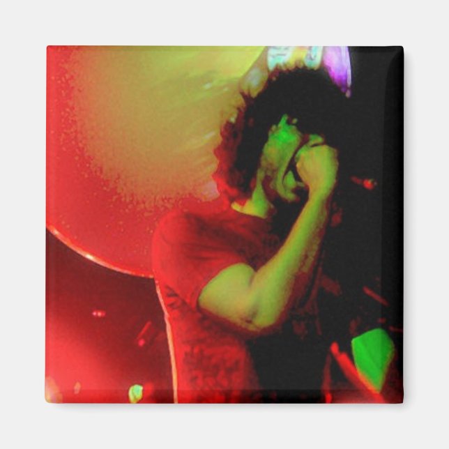 Framtida Ljud Singer Magnet (Framsidan)