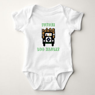 Framtida logg Hauler-körlogg i Baby Lastbil T-shirt