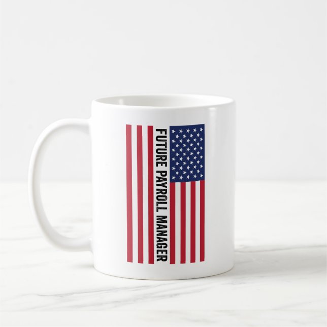 Framtida lönehanterare kaffemugg (Vänster)