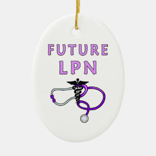 Framtida LPN Julgransprydnad Keramik