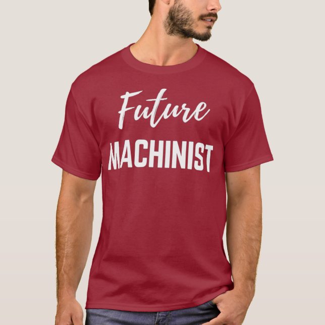 Framtida Machinist T Shirt (Framsida)