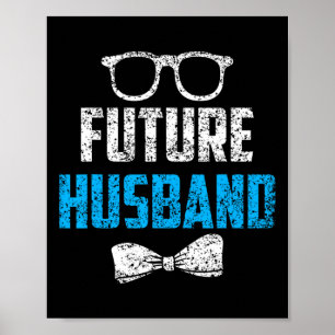Framtida Make Bachelor Party Bröllop Groom Say Poster