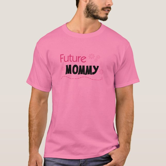 Framtida Mammor och gåvor T-shirt (Framsida)