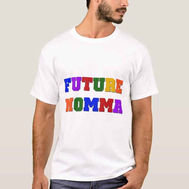 Framtida mammor Tshirts och presenter (Framsida)