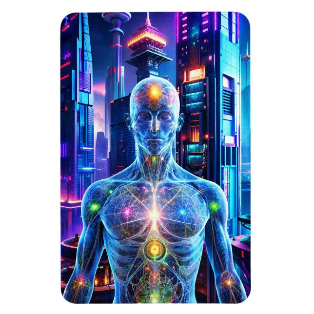 Framtida man magnet (Vertikal)