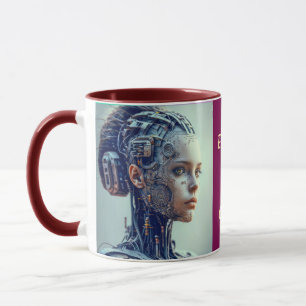 Framtida mänskliga Mugg