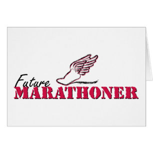 Framtida Marathoner Hälsningskort