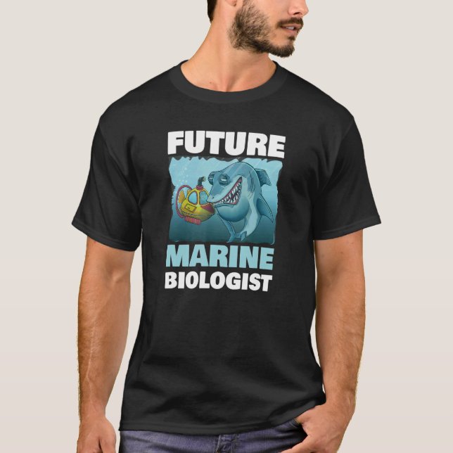 Framtida marinbiolog 3 t shirt (Framsida)