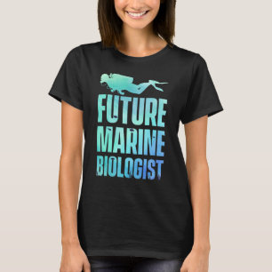 Framtida marinbiolog biologi Ocean Science Stud T Shirt