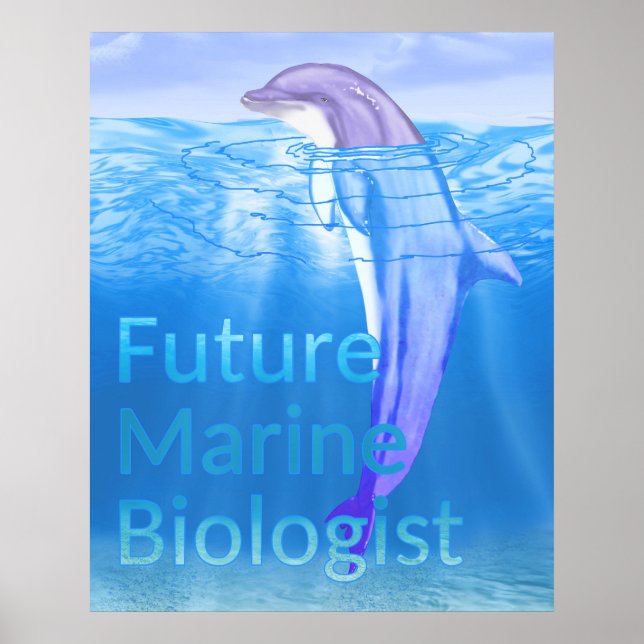 Framtida marinbiolog poster (Framsidan)