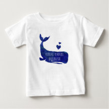 Framtida marinbiologen Whale Småbarn Girls Shirt