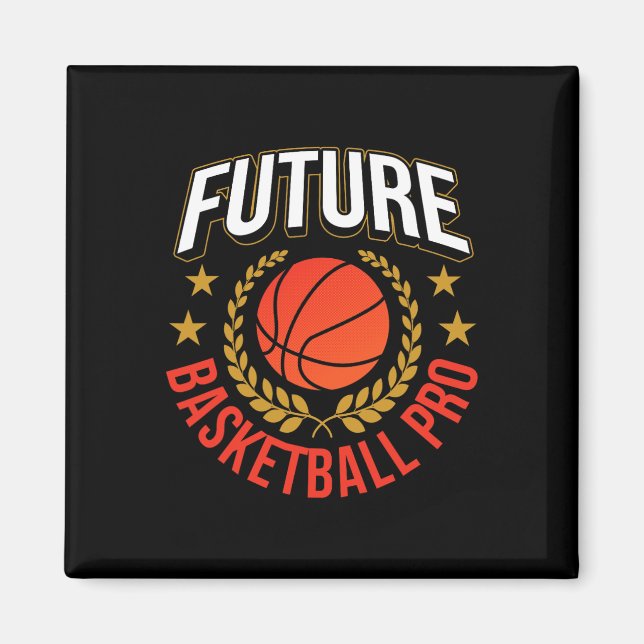 Framtida matchningsteamspelare för Basketball Pro Magnet (Framsidan)