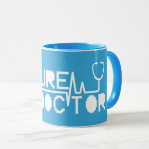 Framtida medecine Stethoscope doktor Mugg