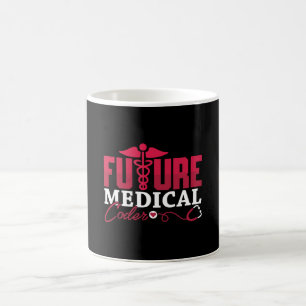 Framtida medhjälpare för kodningsprogram för medic kaffemugg