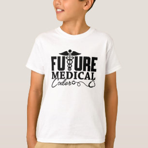 Framtida medhjälpare för medicinsk kodning t shirt