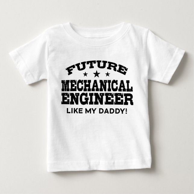 Framtida mekaniska Ingenjör Tee Shirt (Framsida)