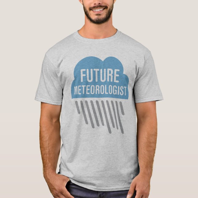 Framtida meteorolog t shirt (Framsida)