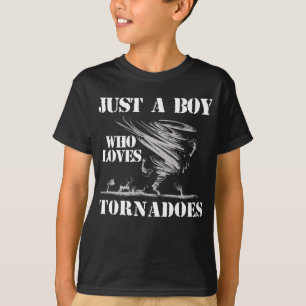 Framtida meteorologer Boys Tornado Älskare T Shirt