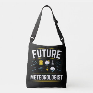 Framtida meteorololog Meteorology Student Weather Axelväska