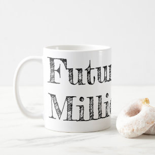 Framtida Millionaire Kaffemugg