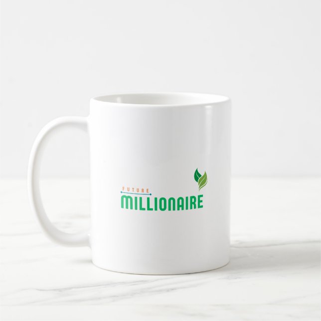 Framtida Millionaire Kaffemugg (Vänster)