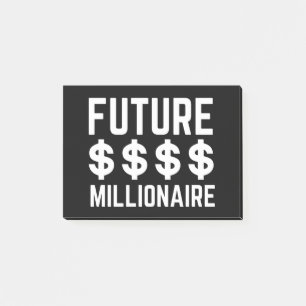 Framtida Millionaire Post-it Block